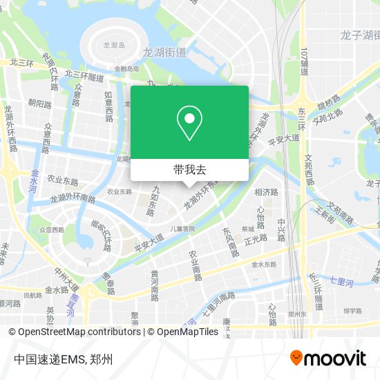 中国速递EMS地图