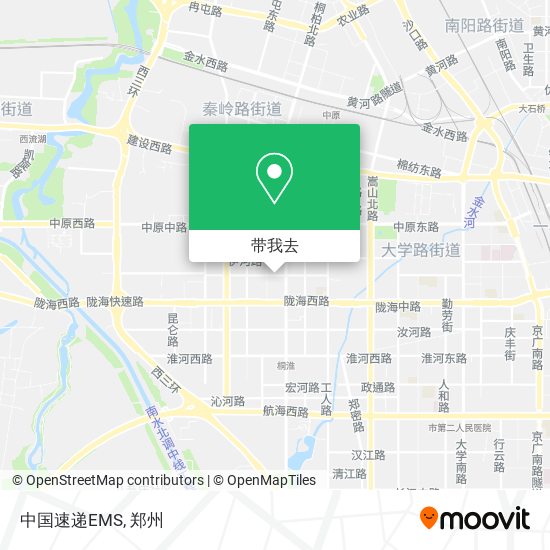 中国速递EMS地图