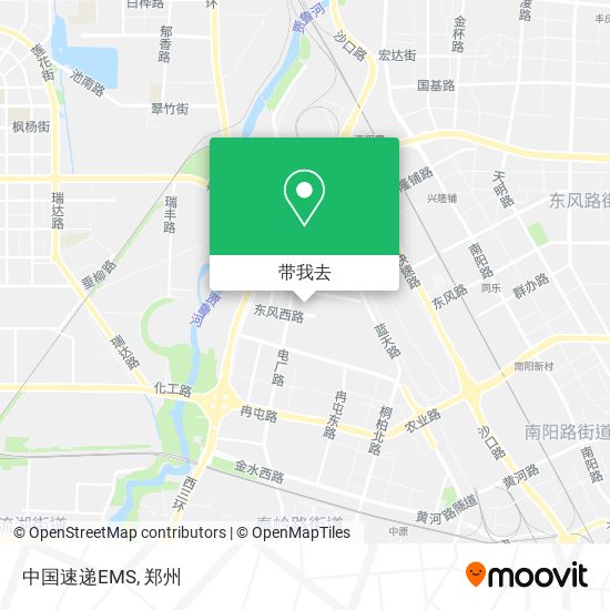 中国速递EMS地图