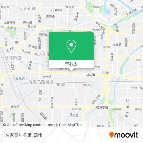 名家青年公寓地图