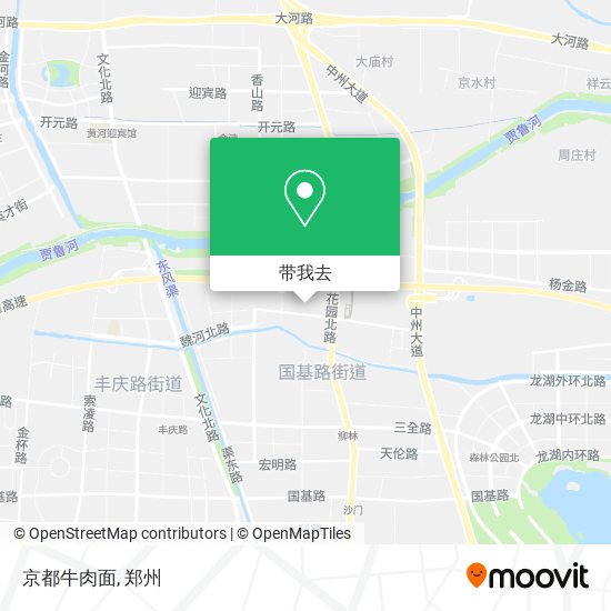 京都牛肉面地图