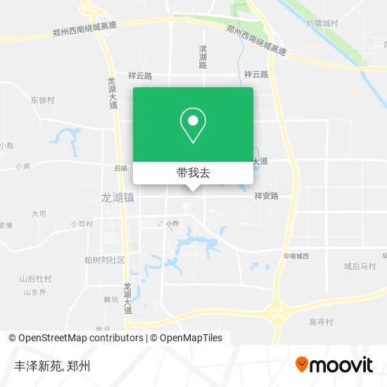 丰泽新苑地图