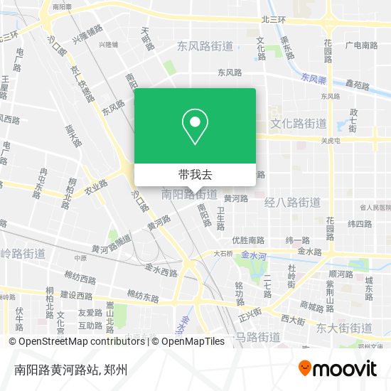 南阳路黄河路站地图