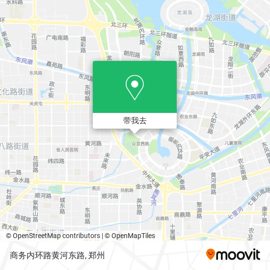 商务内环路黄河东路地图