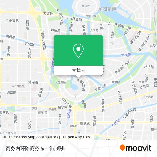 商务内环路商务东一街地图