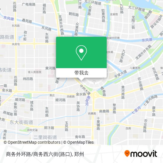 商务外环路/商务西六街(路口)地图