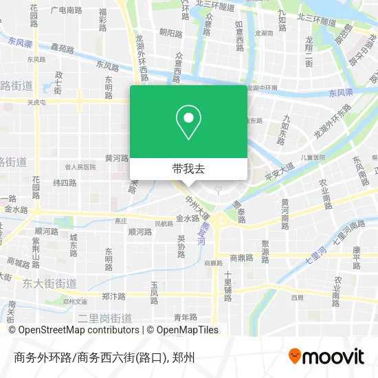 商务外环路/商务西六街(路口)地图