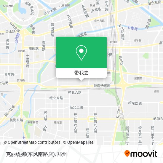 克丽缇娜(东风南路店)地图