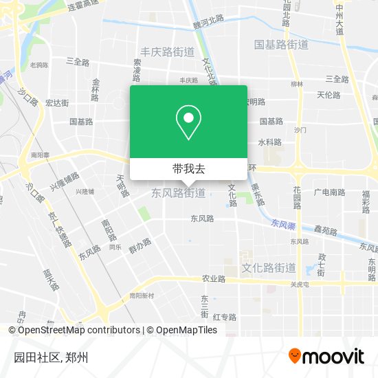 园田社区地图