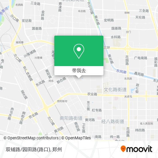 双铺路/园田路(路口)地图