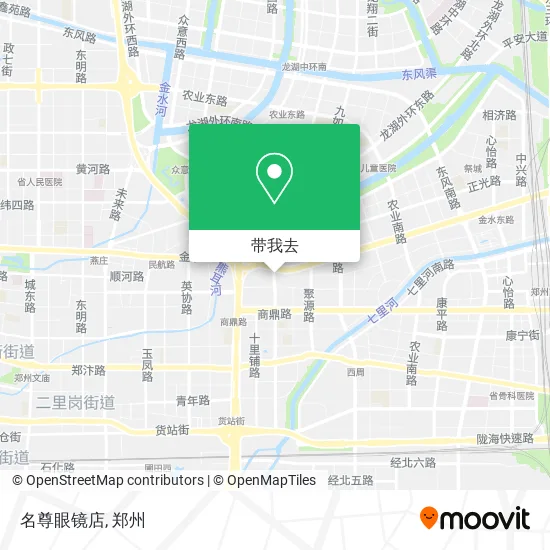 名尊眼镜店地图