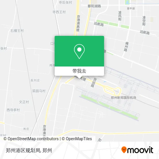 郑州港区规划局地图