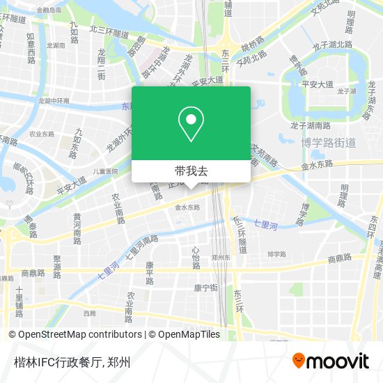 楷林IFC行政餐厅地图