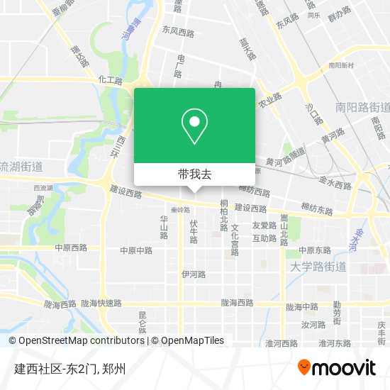 建西社区-东2门地图