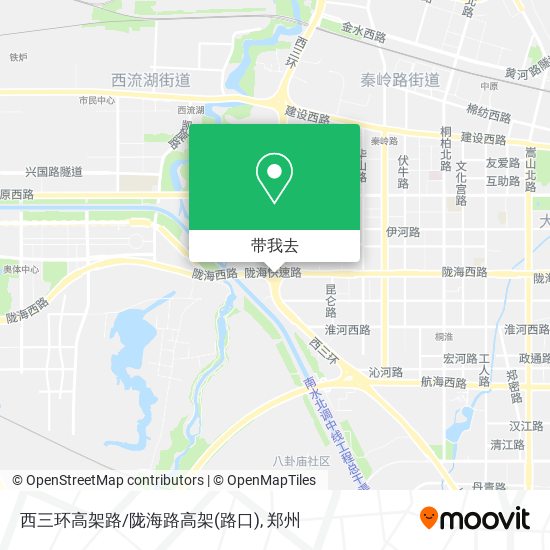 西三环高架路/陇海路高架(路口)地图
