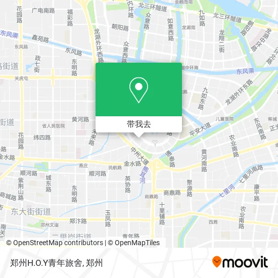 郑州H.O.Y青年旅舍地图