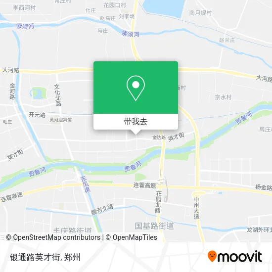 银通路英才街地图