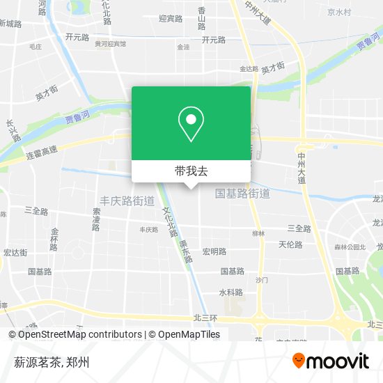 薪源茗茶地图