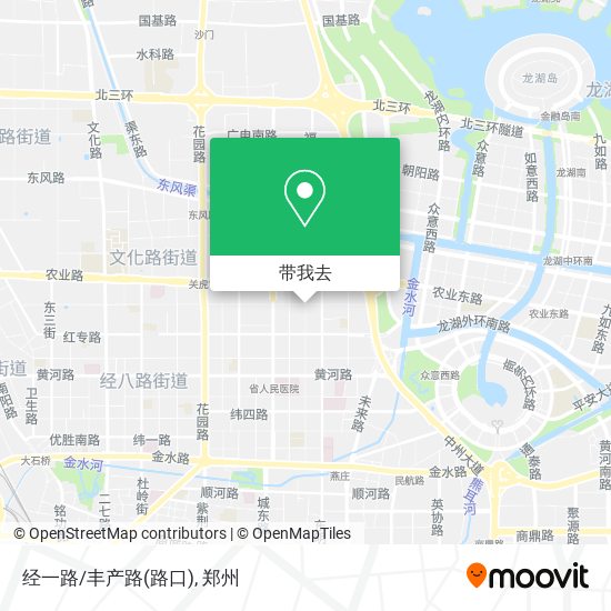 经一路/丰产路(路口)地图