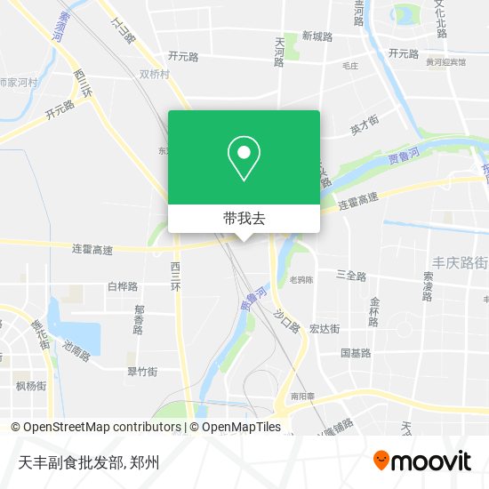 天丰副食批发部地图