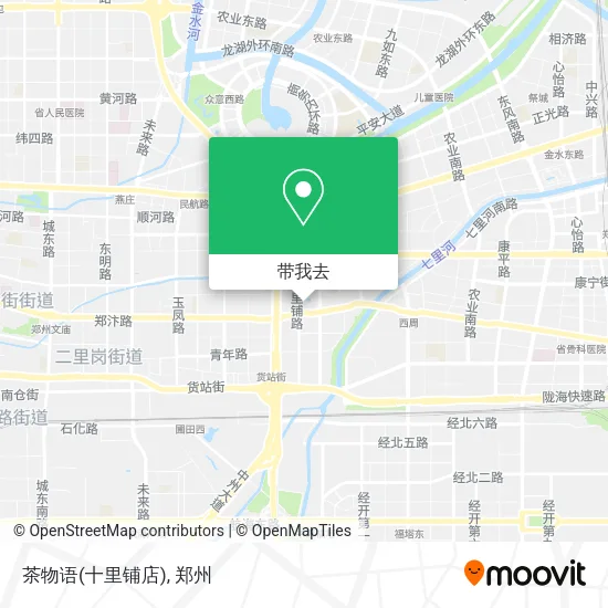 茶物语(十里铺店)地图