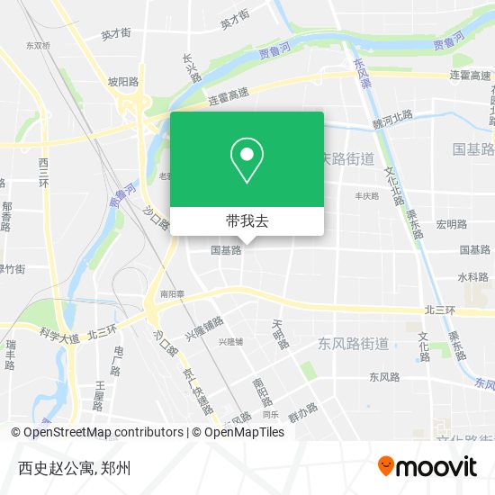 西史赵公寓地图