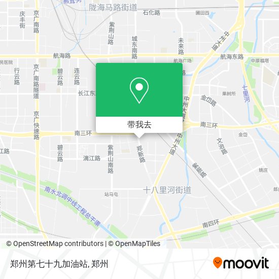 郑州第七十九加油站地图