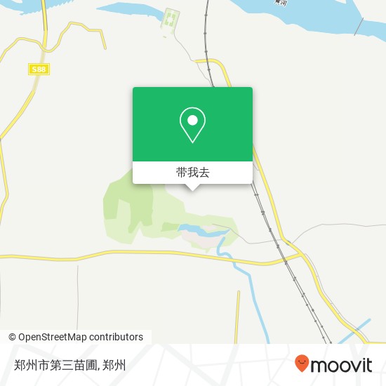 郑州市第三苗圃地图