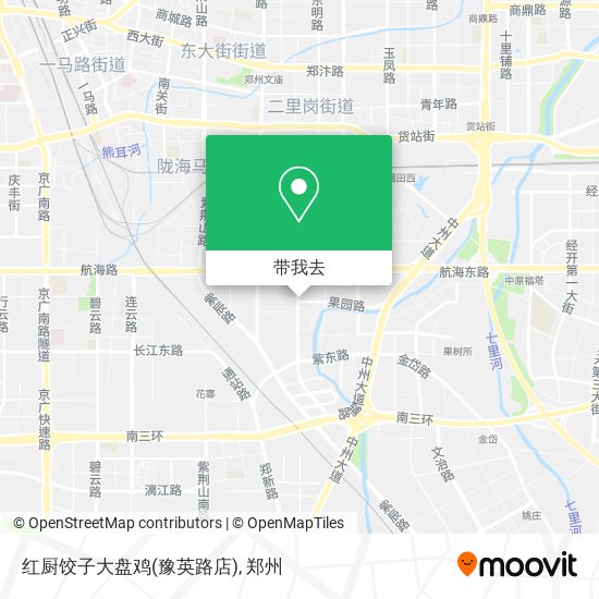 红厨饺子大盘鸡(豫英路店)地图
