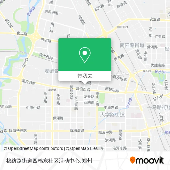 棉纺路街道四棉东社区活动中心地图