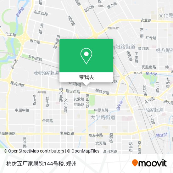 棉纺五厂家属院144号楼地图