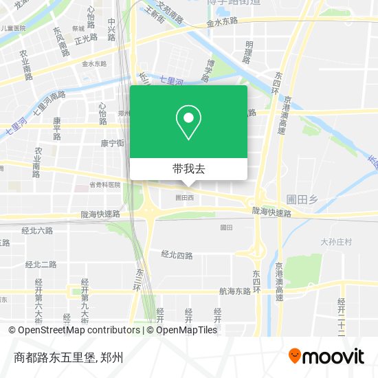 商都路东五里堡地图