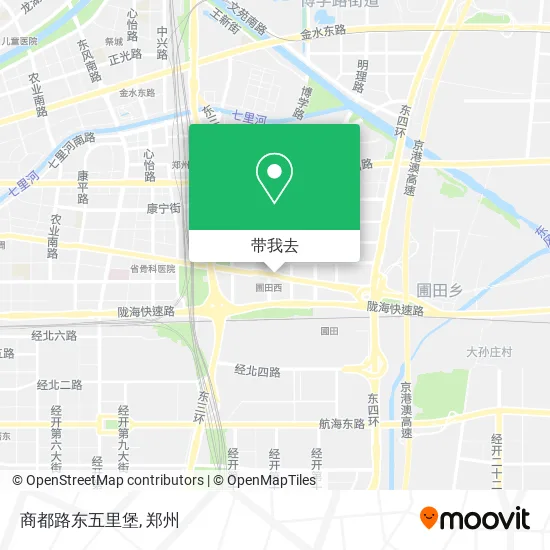 商都路东五里堡地图