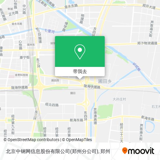 北京中钢网信息股份有限公司(郑州分公司)地图