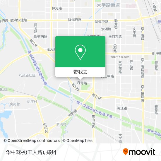 华中驾校(工人路)地图