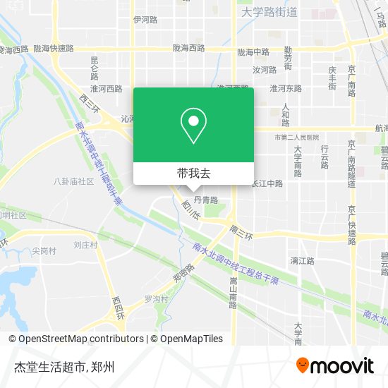 杰堂生活超市地图