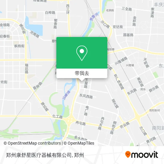郑州康舒星医疗器械有限公司地图