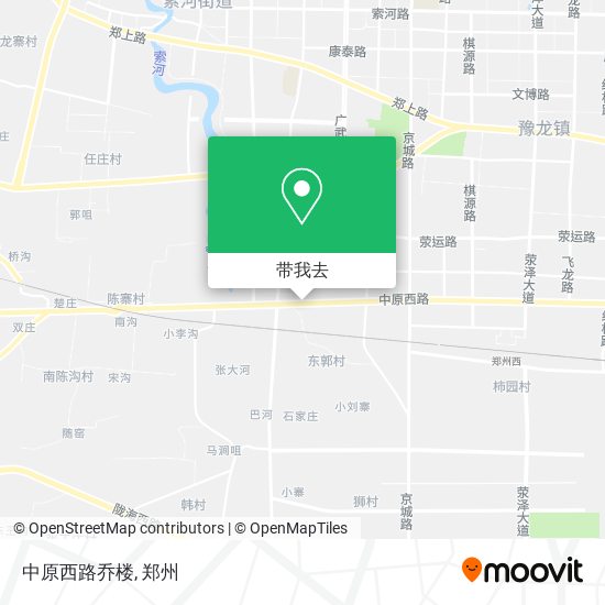 中原西路乔楼地图