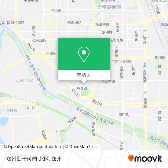 郑州烈士陵园-北区地图