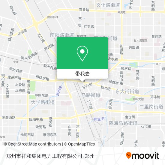 郑州市祥和集团电力工程有限公司地图