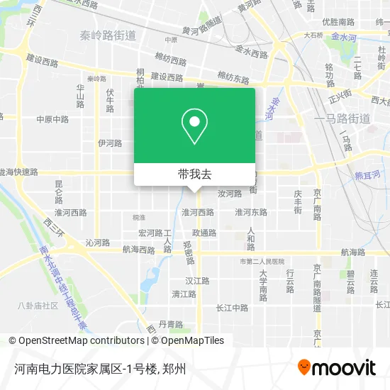 河南电力医院家属区-1号楼地图