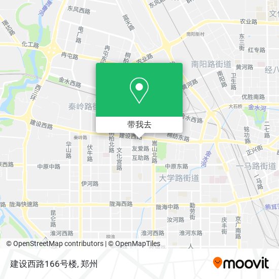 建设西路166号楼地图