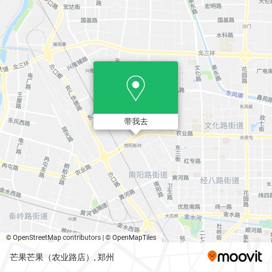 芒果芒果（农业路店）地图