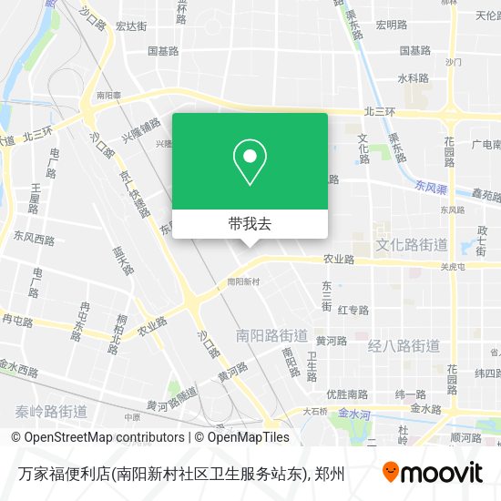 万家福便利店(南阳新村社区卫生服务站东)地图