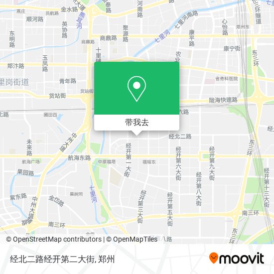 经北二路经开第二大街地图