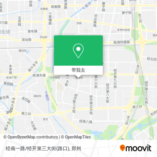 经南一路/经开第三大街(路口)地图