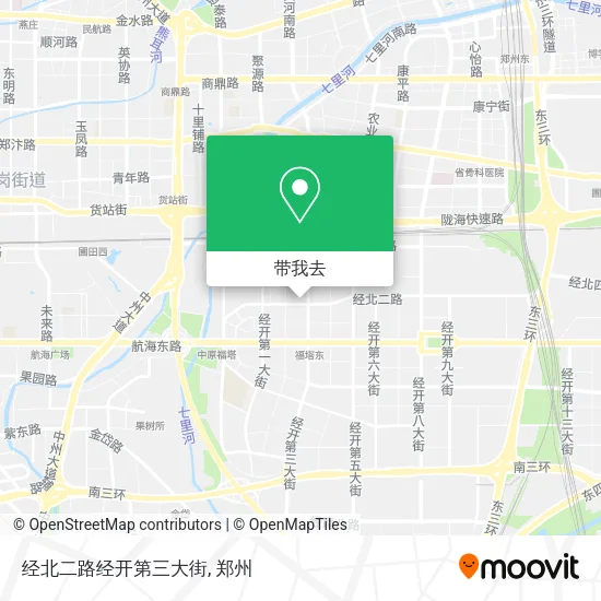 经北二路经开第三大街地图