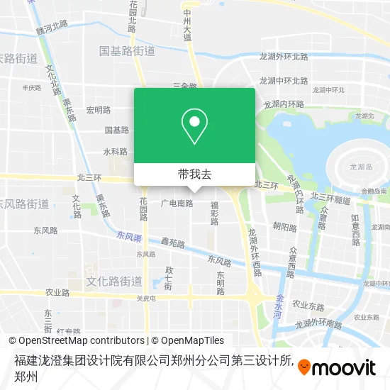 福建泷澄集团设计院有限公司郑州分公司第三设计所地图