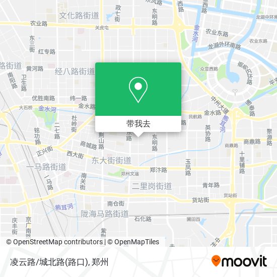 凌云路/城北路(路口)地图