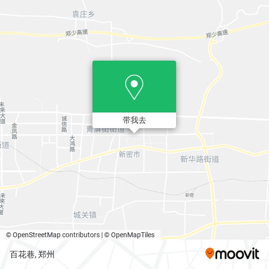 百花巷地图